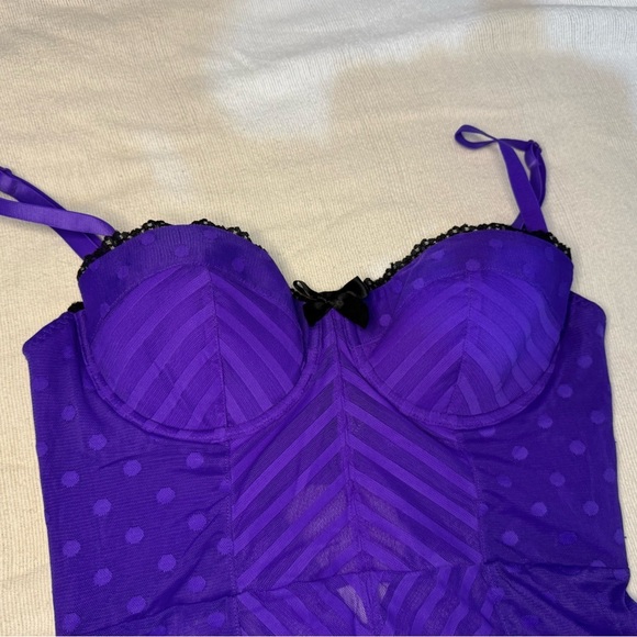 Victorias Secret intimates Nightie. Size 34D. Deep purple color. - Picture 2 of 10